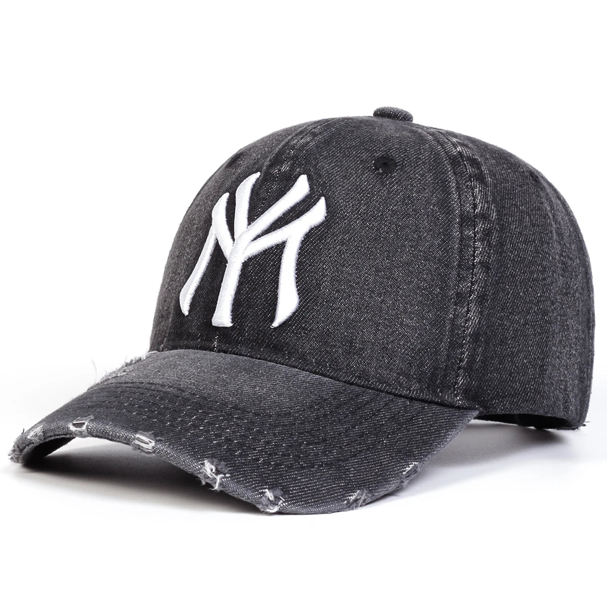 Unisex Letter Embroidery Cowboy Baseball Caps Spring Autumn Outdoor Adjustable Casual Hats Sunscreen