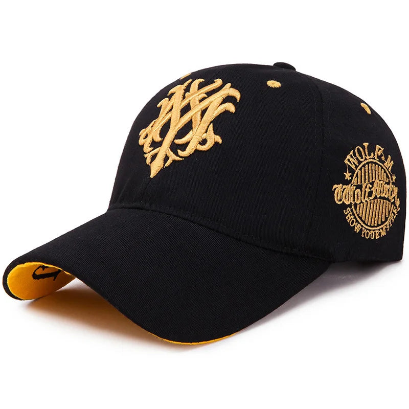 Totem Flame Baseball Cap Men S Women European American Net Red Spring Summer Sun Shading Smbroidered