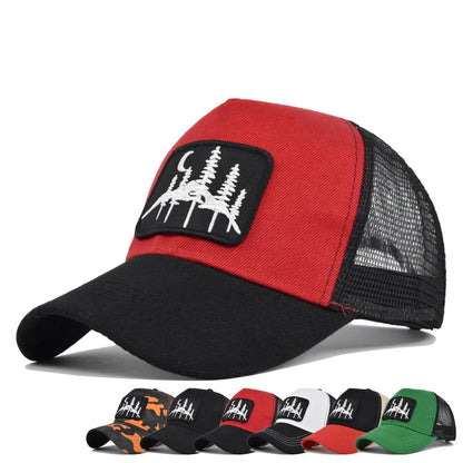 Spring Summer High Quality Mesh Baseball Cap for Unisex Adjustable Cotton Fashion Hip Hop Streetwear Outdoor Sports Hat Snapback