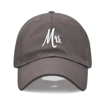 Matching Mr Mrs Baseball Cap Men S Women Cotton Embroidery Sport Golf Caps Bridal Gift Newlywed