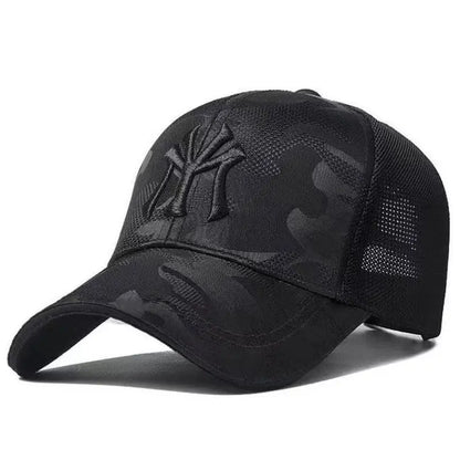 Letter Embroidery Camouflage Baseball Hats Spring Autumn Outdoor Adjustable Casual Sunscreen Hat