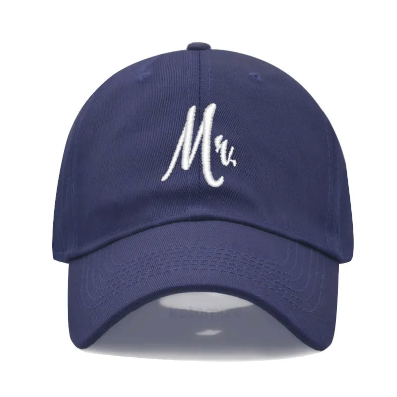 Matching Mr Mrs Baseball Cap Men S Women Cotton Embroidery Sport Golf Caps Bridal Gift Newlywed