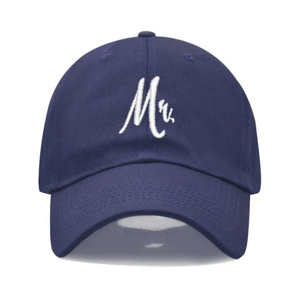 Matching Mr Mrs Baseball Cap Men S Women Cotton Embroidery Sport Golf Caps Bridal Gift Newlywed