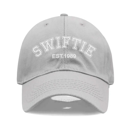 Swiftie 1989 Embroidery Baseball Cap Men Women Unisex Washed Cotton Dad Hat Sun Gift Fans Outdoor