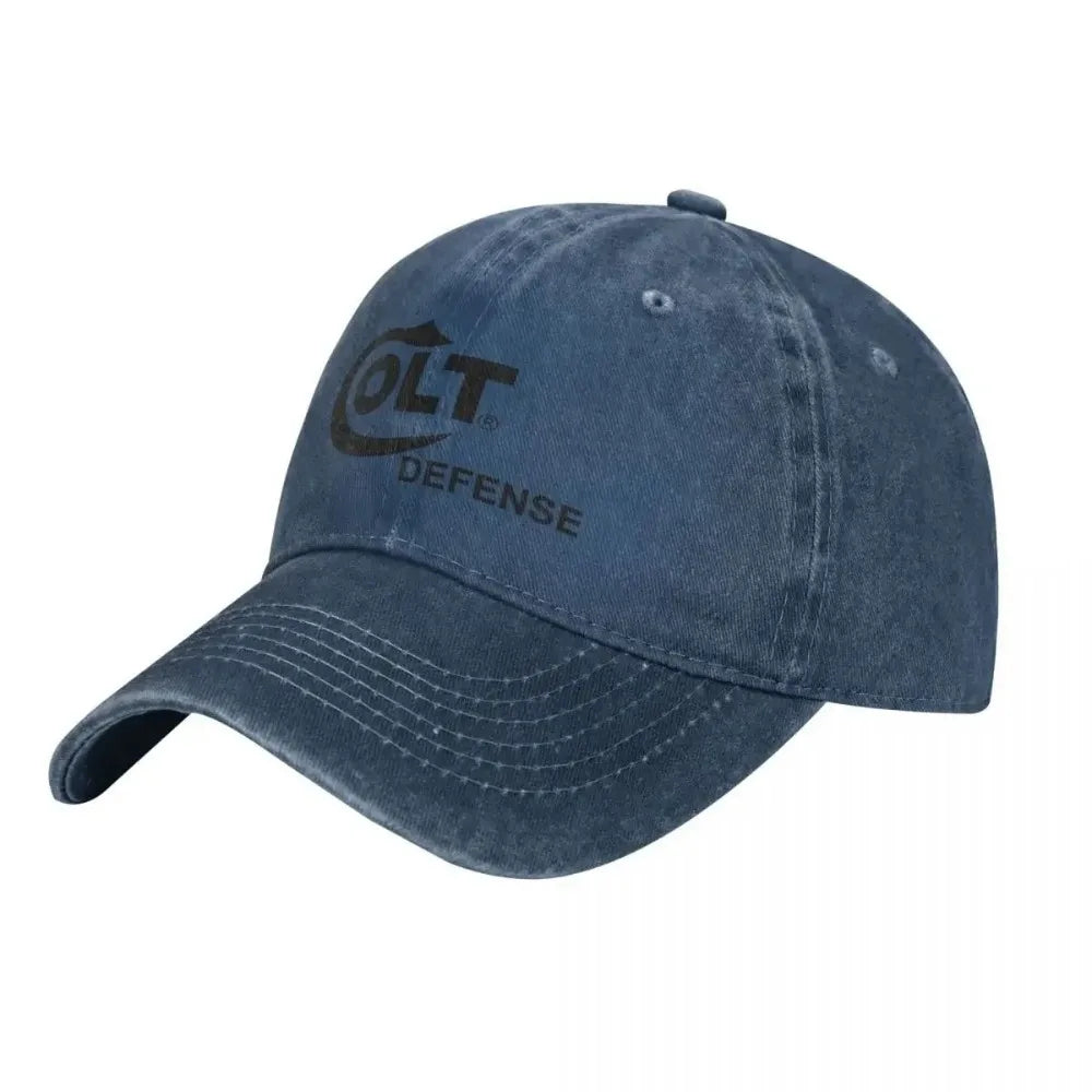 Colt Baseball Cap Handgun Logo Pop Rock Adjustable Washed Hip Hop Hats Men Adult Fitted Retro Design