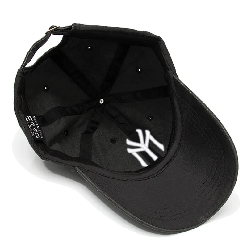 Letter My Embroidery Baseball Cap Women Men Adjustable Soft Washed Cotton Sports Dad Hat Spring