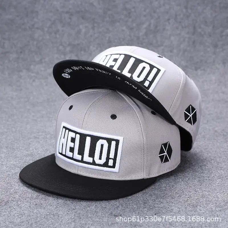 Hip Hop Flat Hat Young Couple Korean Version Hip-Hop Baseball Cap Men S Women Sun Trends Versatile