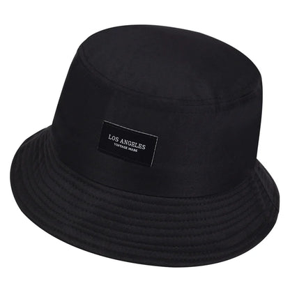 Los Angeles Bucket Hat Letter Embroidered Hip Hop Panama Hats Men Cotton Fisherman Casquette Women