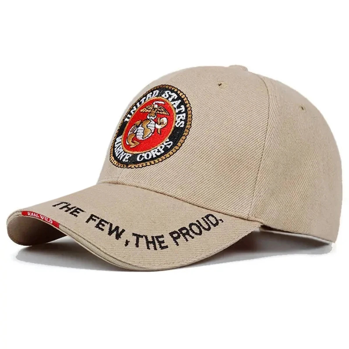 Unisex United States Marine Corps Embroidered Baseball Cap Spring Autumn Outdoor Adjustable Casual