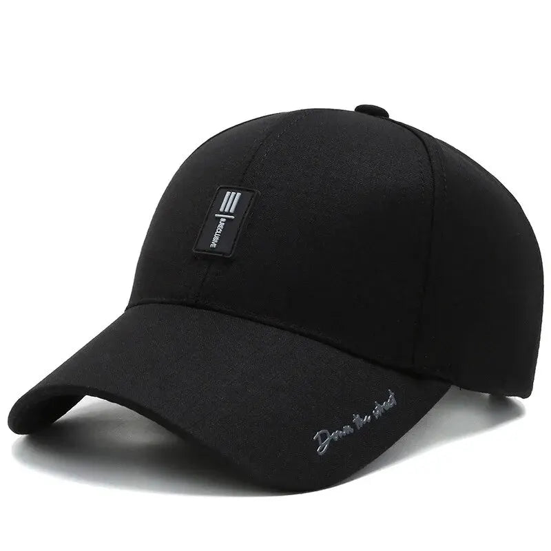 Hat Men's Spring And Autumn Caps, Middle-Aged And Elderly Hats, Four Seasons Casual Sunshade, Men's Baseball Caps