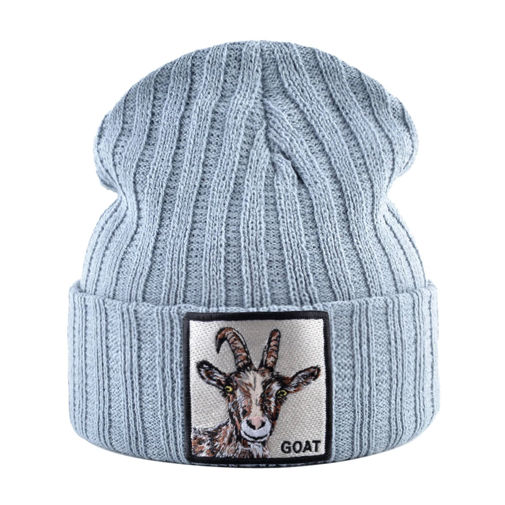New Fashion Beanies Hat Men Women Autumn Winter Knitted Skullies Cap Boys Girls Streetwear Hip Hop Bonnet Gorras Knit Black Hat