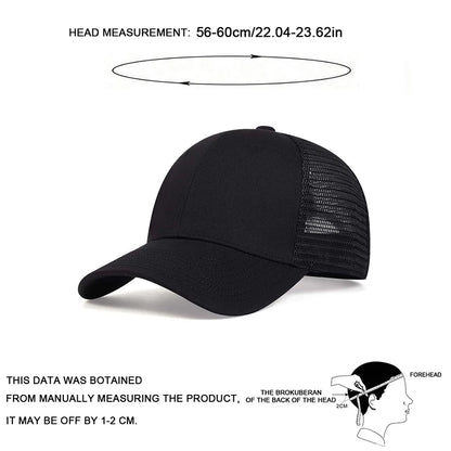 Unisex 8 Lines Brim Hat Baseball Net Caps Spring Summer Outdoor Adjustable Casual Hats Sunscreen
