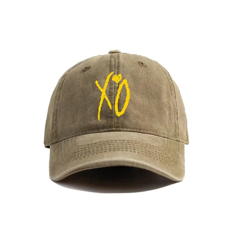 Xo Weeknd Baseball Cap Distressed Hats Men Retro Outdoor Summer Adjustable Dad Hat