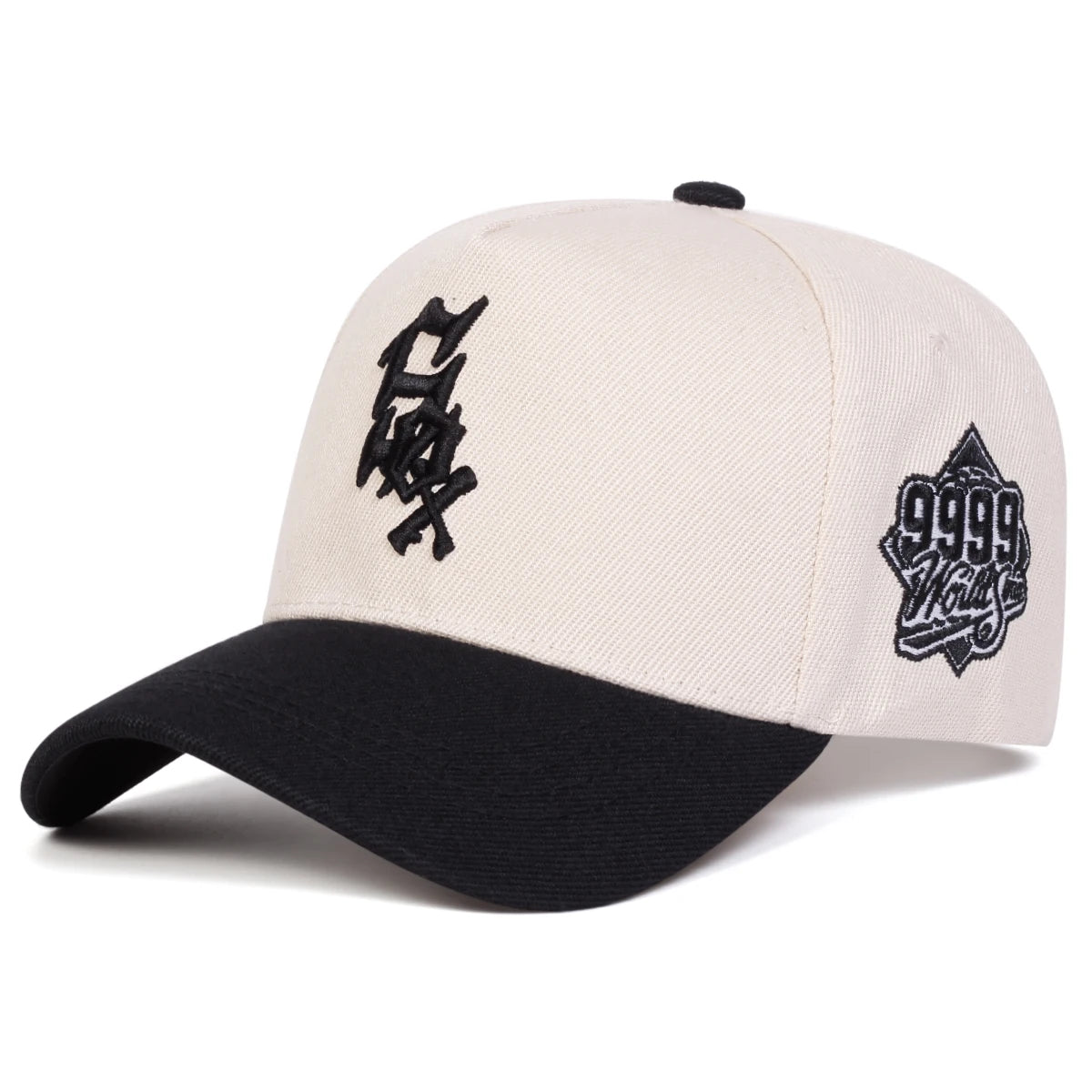 Unisex Sox 9999letter Embroidery Baseball Caps Spring Autumn Outdoor Adjustable Casual Hats Hip Hop