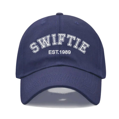 Swiftie 1989 Embroidery Baseball Cap Men Women Unisex Washed Cotton Dad Hat Sun Gift Fans Outdoor