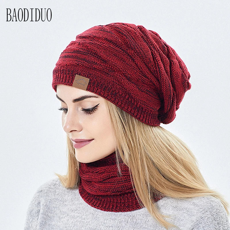 Xinbaoguan 60% acrylic 9846 European and American autumn and winter unisex popular warm woolen hat knitted hat pullover hat
