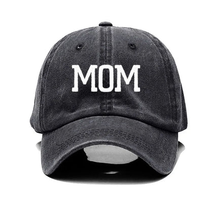 Dad Mom Embroidery Baseball Cap Women Men Hat Sport Visors Snapback Sun Breathable Outdoor Caps