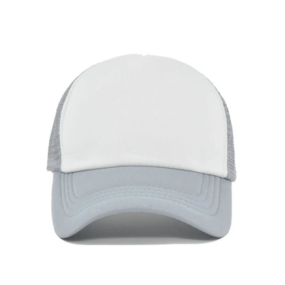 New 2026 Summer Mesh Baseball Cap for Unisex High Quality Adjustable Breathable Trucker Outdoor Sport Sun Hat Snapback Casquette