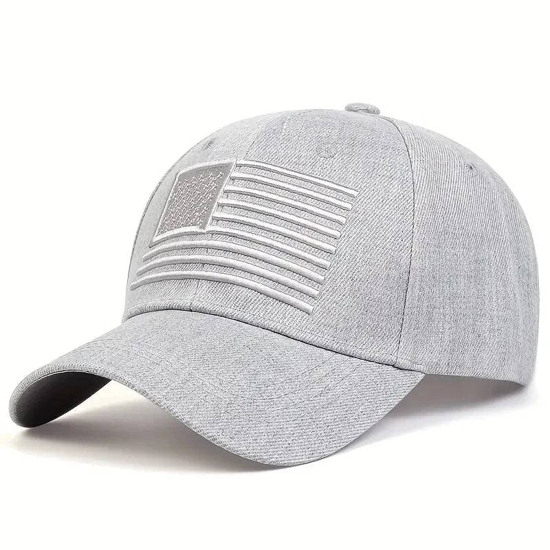 Cotton Baseball Cap Men Tactical Army Military Dad Hat American Usa Flag Hip Hop Sport Trucker Caps
