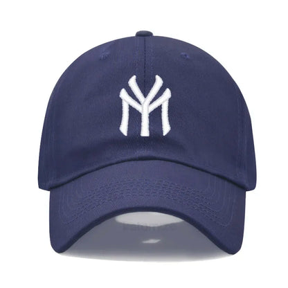 Letter My Embroidery Baseball Cap Women Men Adjustable Soft Washed Cotton Sports Dad Hat Spring
