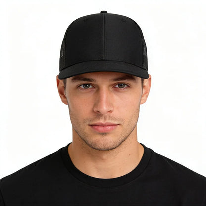 Summer Mesh Baseball Cap Men Women Slight Curved Snapback Trucker Hat Unisex Casual Outdoor