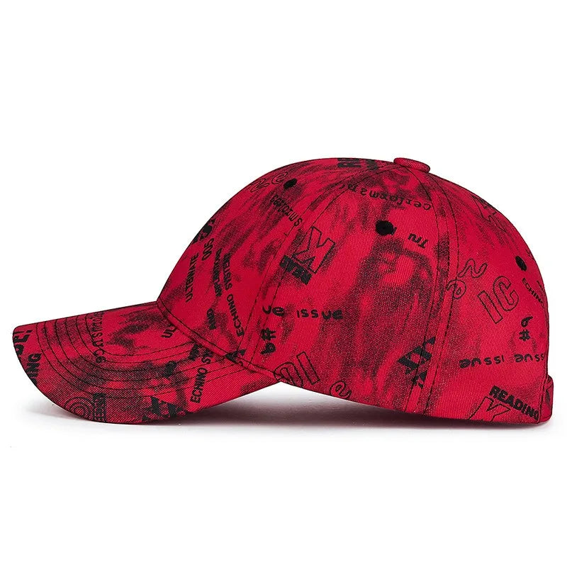 Cool Women Men Sport Baseball Cap Spring Summer Female Male Cotton Print Hiking Beach Caps Hat