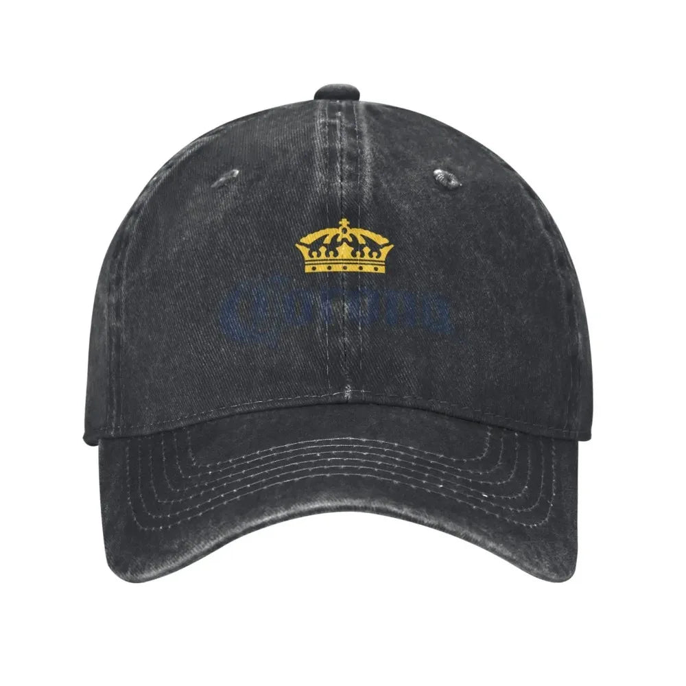Corona Baseball Cap Classic Beer-Print Cowboy Hat Unisex Teens Trucker Dad Sunshade Running Hippie