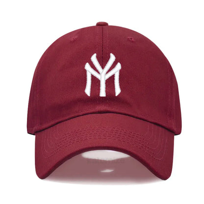 Letter My Embroidery Baseball Cap Women Men Adjustable Soft Washed Cotton Sports Dad Hat Spring
