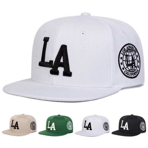 Unisex Letter Embroidery Hip-Hop Hats Spring Autumn Outdoor Adjustable Casual Baseball Caps