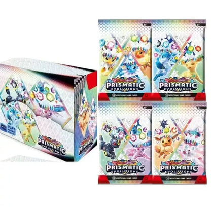 360 Pokémon TCG English Cards – Destined Rivals, Prismatic Evolutions, Scarlet & Violet 151 & Paldean Fates Booster Set