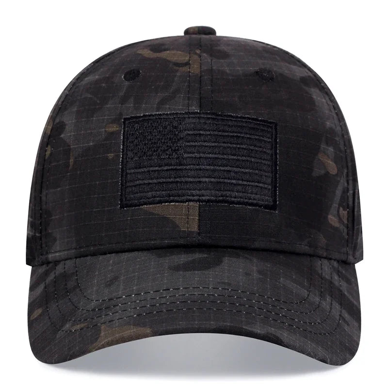 Unisex Usa Flag Embroidery Baseball Caps Spring Autumn Outdoor Adjustable Casual Hats Hip Hop Hat