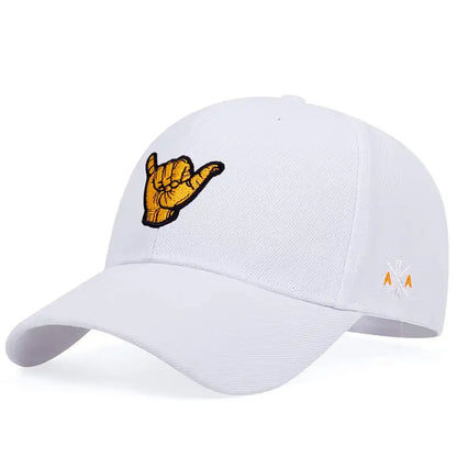 Finger Baseball Cap Outdoor Sports Cotton Embroidery Hip Hop Streetwear Kpop Snapback Hat Casual