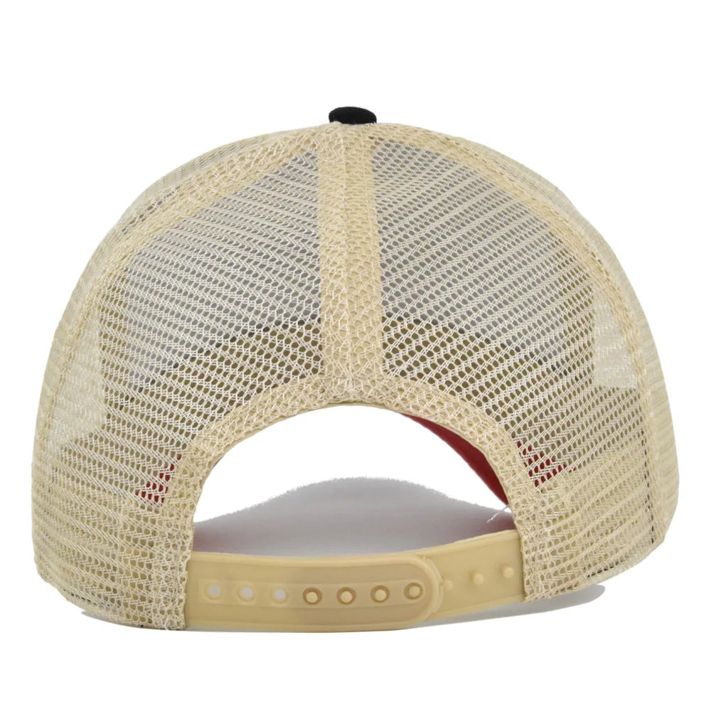 Embroidered Patch Breathable Baseball Caps Spring Summer Outdoor Adjustable Casual Hat Sunscreen Hip