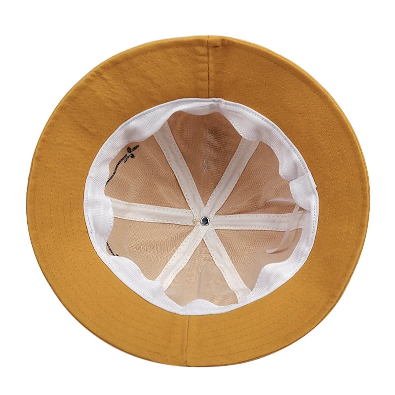Cute Frog Bucket Hats Women Hat Summer Outdoor Sun Fishing Cap Cotton Wild Panama