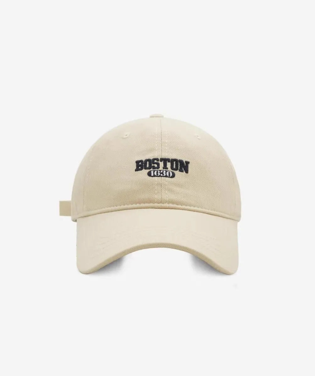 Big Ins Embroidered Letter Baseball Caps Peaked Cap Korean Curved Brim Trendy Men and Women Spring Autumn Baseball Cap