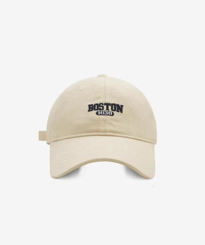 Big Ins Embroidered Letter Baseball Caps Peaked Cap Korean Curved Brim Trendy Men and Women Spring Autumn Baseball Cap
