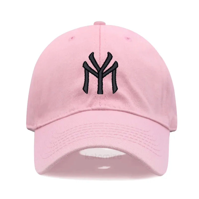 Letter My Embroidery Baseball Cap Women Men Adjustable Soft Washed Cotton Sports Dad Hat Spring