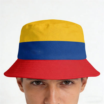 Countries National Flag Bucket Hat Men Women Football Fan Party Cup Reversible Sun Soccer Fans