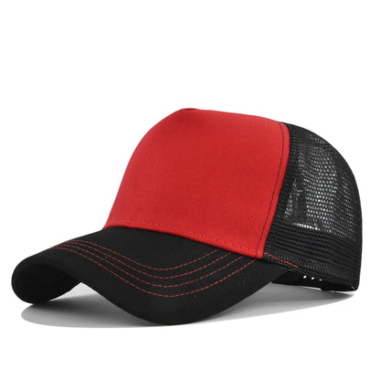 Sunhat Outdoors Trucker Hat Cotton Mesh Breathablebaseball Cap Women Men Summer Sunshade Meshcap