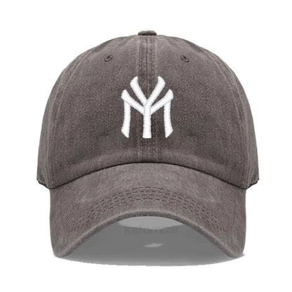 Letter My Embroidery Baseball Cap Women Men Adjustable Soft Washed Cotton Sports Dad Hat Spring