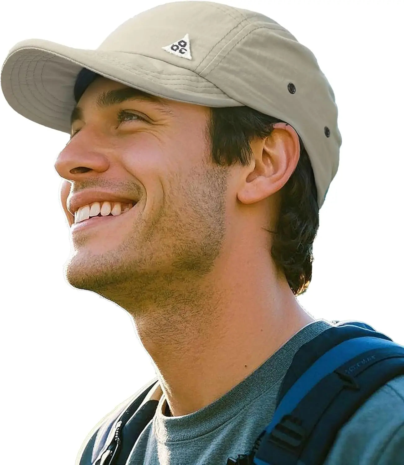 Summer Trucker Cap 5 Panel Baseball Caps Men Women Short Brim Dad Hats Flat Bill Casual Running Cap Sun Hat Couple's Cadet Cap