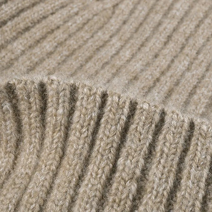 Cool Women Man Autumn Winter Thick Wool Beanie Hat Outdoor Earflaps Warm Knitted Cap Men - Thick