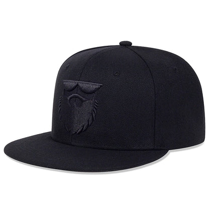 Men Women Cotton Snapback Hat Hip Hop Baseball Cap Beard Old Embroidery Trucker Caps Adjustable