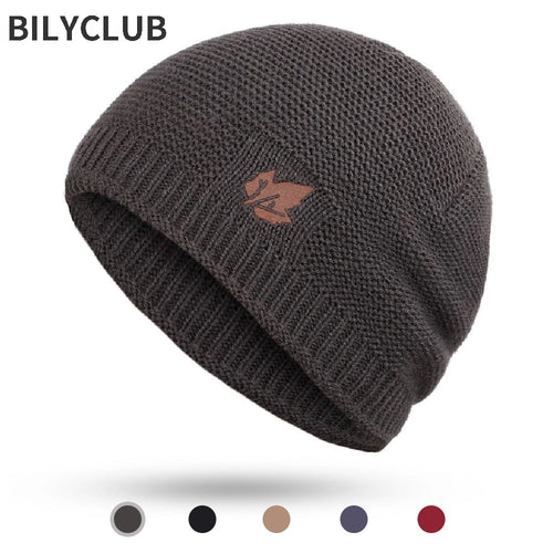 Winter Knit Hats Men S Women Outdoor Warm Thickening Plus Velvet Loose Caps Skullies Brand Ski Male