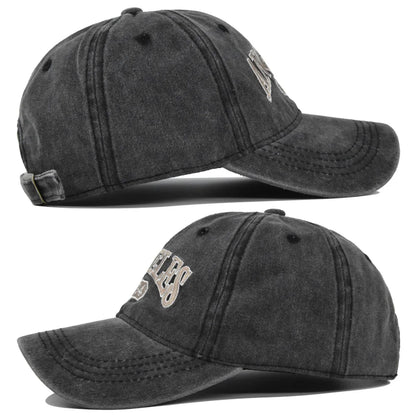 Cotton Baseball Cap Men Women Letter Embroidery Hat Soft Top Casual Retro Snapback Hats Unisex