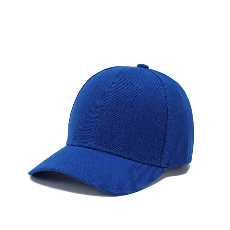 Summer Children Peaked Caps Students Kids Baseball Cap Boy Girl Solid Color Cotton Adjustable Hats