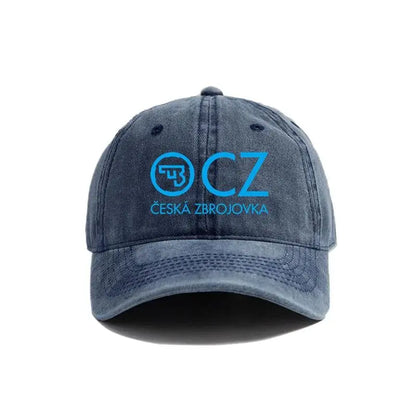 Ceska Zbrojovka Baseball Caps Distressed Hats Cz Firearms Cap Men Women Retro Outdoor Summer
