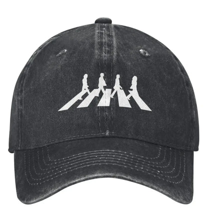 Minimalistic Abbey Road B-Beatles Baseball Cap Accessories Men Women Headwear Trucker Hats