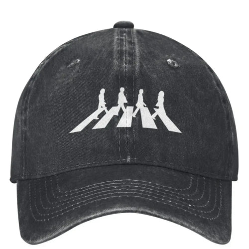 Minimalistic Abbey Road B-Beatles Baseball Cap Accessories Men Women Headwear Trucker Hats
