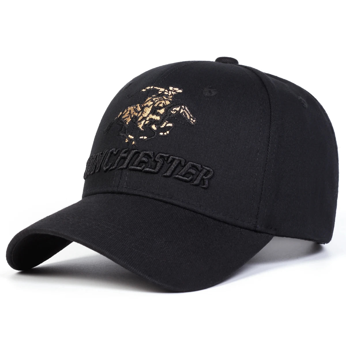 Unisex Winchester Letter Embroidery Baseball Caps Spring Autumn Outdoor Adjustable Casual Hats